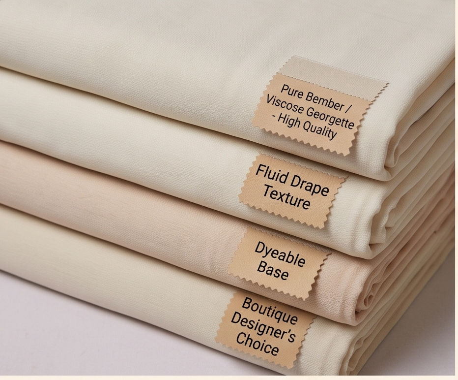 Pure Bember / Viscose Georgette