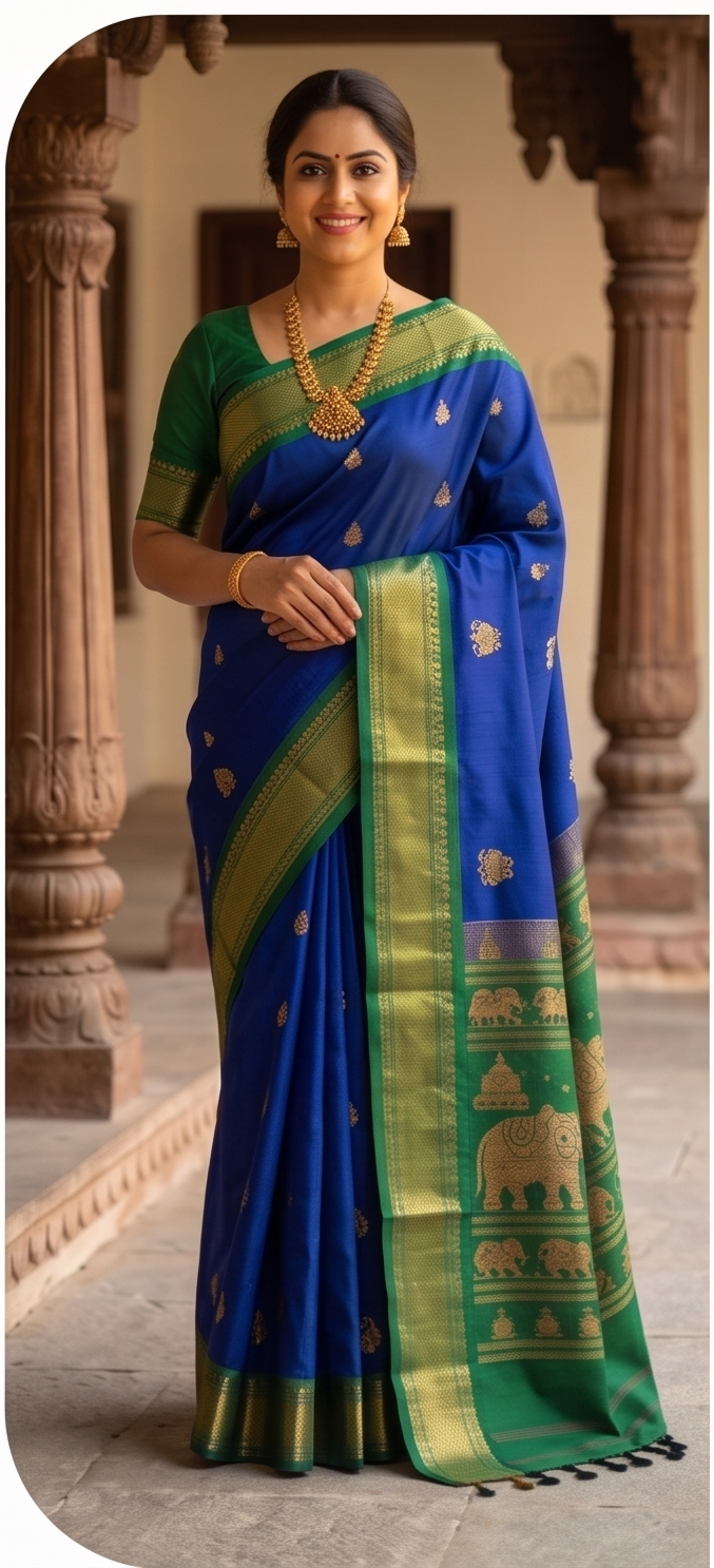 Gadwal CISO Saree