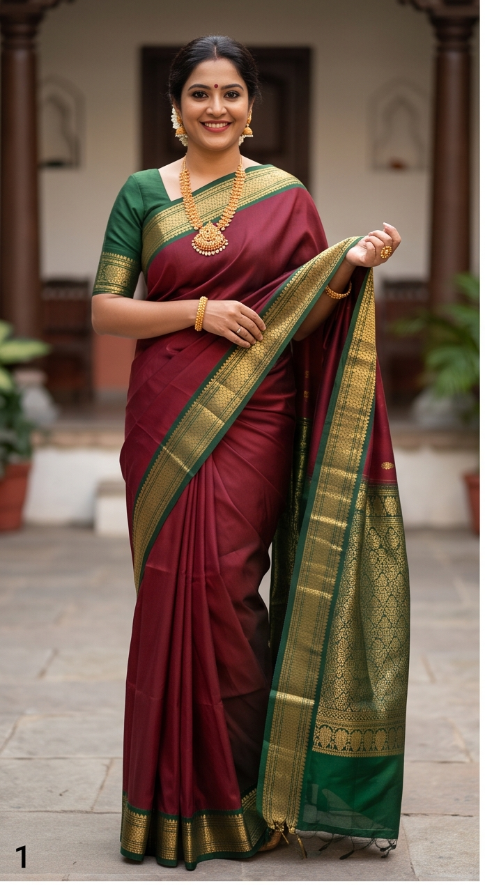 Gadwal full Silk Saree Handloom