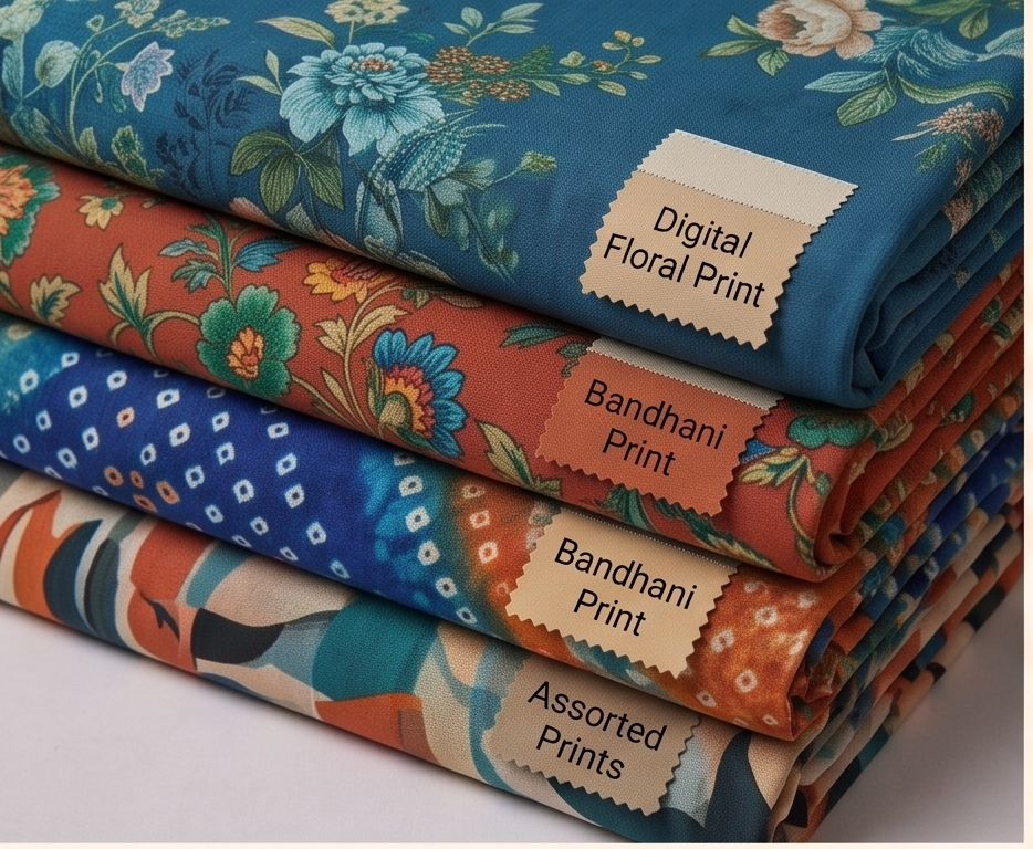 Printed Georgette / Chiffon